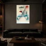 Premium Wall Art Dikey  Html Edition – FAMOUS2407317 shown in Room 3