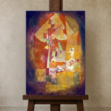 Premium Wall Art Dikey  Html Edition – FAMOUS2407319 shown in Studio Easel