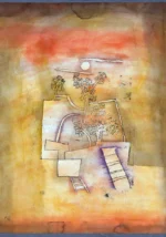 Tree Culture by Paul Klee, an office wall art print for refined interiors