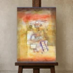 Premium Wall Art Dikey  Html Edition – FAMOUS2407320 shown in Studio Easel