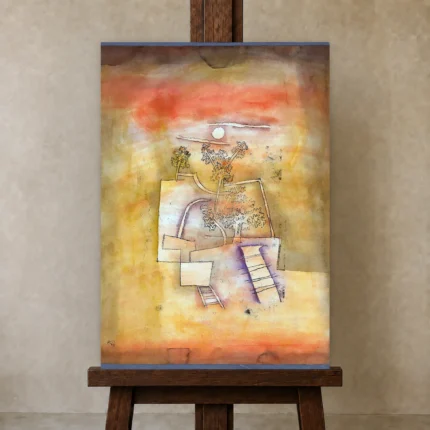 Premium Wall Art Dikey  Html Edition – FAMOUS2407320 shown in Studio Easel