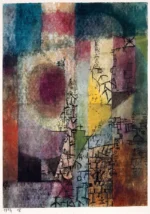 Untitled by Paul Klee, an office wall art print for refined interiors
