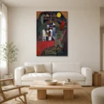 Premium Wall Art Dikey  Html Edition – FAMOUS2407322 shown in Room 1