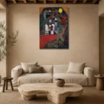 Premium Wall Art Dikey  Html Edition – FAMOUS2407322 shown in Room 4