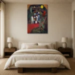 Premium Wall Art Dikey  Html Edition – FAMOUS2407322 shown in Room 5