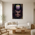 Premium Wall Art Dikey  Html Edition – FAMOUS2407323 shown in Room 1