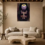 Premium Wall Art Dikey  Html Edition – FAMOUS2407323 shown in Room 4