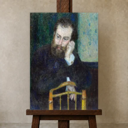 Premium Wall Art Dikey  Html Edition – FAMOUS2407325 shown in Studio Easel