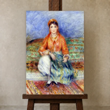 Premium Wall Art Dikey  Html Edition – FAMOUS2407326 shown in Studio Easel