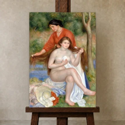 Premium Wall Art Dikey  Html Edition – FAMOUS2407328 shown in Studio Easel