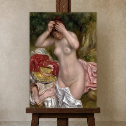 Premium Wall Art Dikey  Html Edition – FAMOUS2407329 shown in Studio Easel