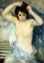 Before the Bath (Avant le bain) by Pierre-Auguste Renoir, a bedroom wall art print for refined interiors