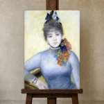 Premium Wall Art Dikey  Html Edition – FAMOUS2407334 shown in Studio Easel