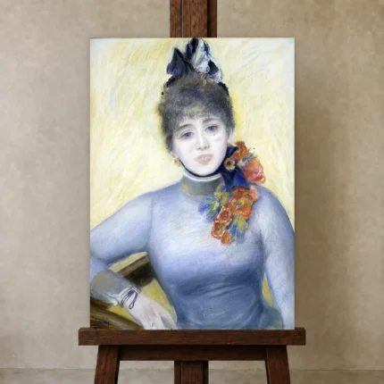 Premium Wall Art Dikey  Html Edition – FAMOUS2407334 shown in Studio Easel