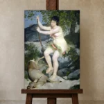 Premium Wall Art Dikey  Html Edition – FAMOUS2407337 shown in Studio Easel