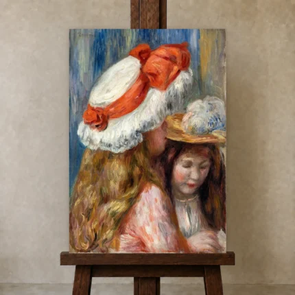 Premium Wall Art Dikey  Html Edition – FAMOUS2407342 shown in Studio Easel
