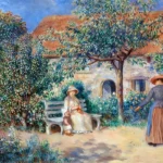 In Brittany (En Bretagne) by Pierre-Auguste Renoir, a living room wall art print for refined interiors