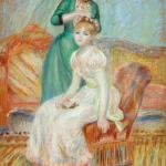 La Toilette by Pierre-Auguste Renoir, a bedroom wall art print for refined interiors