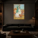 Premium Wall Art Dikey  Html Edition – FAMOUS2407347 shown in Room 3