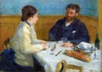 Luncheon (Le Déjeuner) by Pierre-Auguste Renoir, a dining room wall art print for refined interiors
