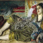 Odalisque by Pierre-Auguste Renoir, a bedroom wall art print for refined interiors