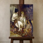 Premium Wall Art Dikey  Html Edition – FAMOUS2407353 shown in Studio Easel
