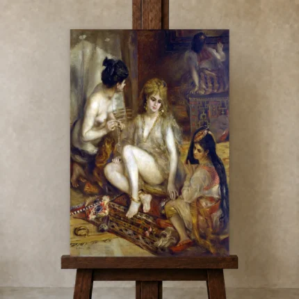 Premium Wall Art Dikey  Html Edition – FAMOUS2407353 shown in Studio Easel