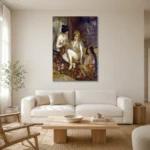 Premium Wall Art Dikey  Html Edition – FAMOUS2407353 shown in Room 1