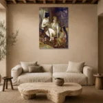 Premium Wall Art Dikey  Html Edition – FAMOUS2407353 shown in Room 4