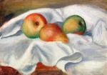 Pears (Poires) by Pierre-Auguste Renoir, a kitchen wall art print for refined interiors