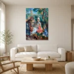 Premium Wall Art Dikey  Html Edition – FAMOUS2407359 shown in Room 1