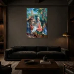 Premium Wall Art Dikey  Html Edition – FAMOUS2407359 shown in Room 3