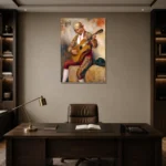 Premium Wall Art Dikey  Html Edition – FAMOUS2407362 shown in Room 2