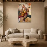 Premium Wall Art Dikey  Html Edition – FAMOUS2407362 shown in Room 4