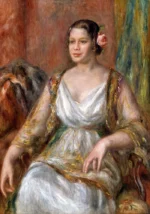 Tilla Durieux by Pierre-Auguste Renoir, a living room wall art print for refined interiors