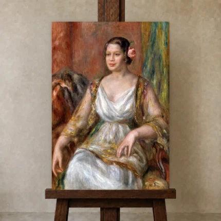 Premium Wall Art Dikey  Html Edition – FAMOUS2407363 shown in Studio Easel