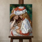 Premium Wall Art Dikey  Html Edition – FAMOUS2407364 shown in Studio Easel