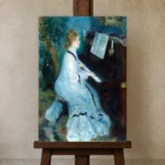 Premium Wall Art Dikey  Html Edition – FAMOUS2407367 shown in Studio Easel