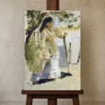 Premium Wall Art Dikey  Html Edition – FAMOUS2407368 shown in Studio Easel