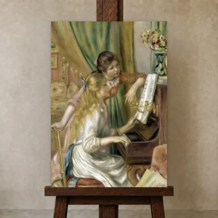Premium Wall Art Dikey  Html Edition – FAMOUS2407370 shown in Studio Easel