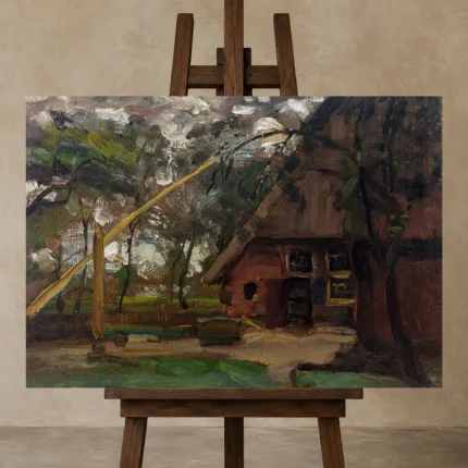 Premium Wall Art Yatay Html Edition – FAMOUS2407372 shown in Studio Easel