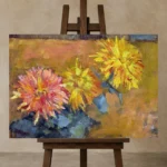 Premium Wall Art Yatay Html Edition – FAMOUS2407375 shown in Studio Easel