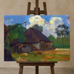 Premium Wall Art Yatay Html Edition – FAMOUS2407376 shown in Studio Easel