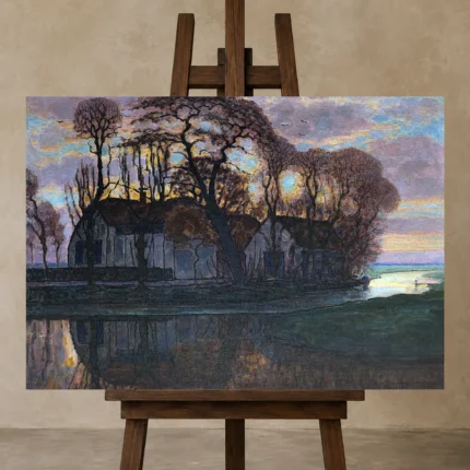 Premium Wall Art Yatay Html Edition – FAMOUS2407377 shown in Studio Easel