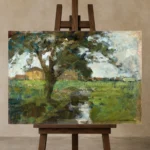 Premium Wall Art Yatay Html Edition – FAMOUS2407378 shown in Studio Easel