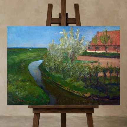 Premium Wall Art Yatay Html Edition – FAMOUS2407379 shown in Studio Easel