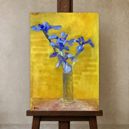 Premium Wall Art Dikey  Html Edition – FAMOUS2407380 shown in Studio Easel