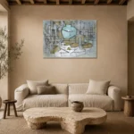Premium Wall Art Yatay Html Edition – FAMOUS2407382 shown in Room 4