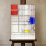 Premium Wall Art Dikey  Html Edition – FAMOUS2407383 shown in Studio Easel