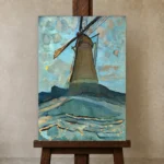 Premium Wall Art Dikey  Html Edition – FAMOUS2407384 shown in Studio Easel